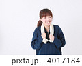 作業服を着る女性
