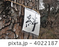 木に結ばれたメッセージ