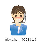 オペレーター 女 B 表情2 照れる