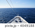 日本海を航行中
