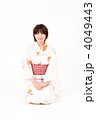桜　着物　女性