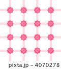 花柄チェック