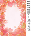 背景素材　桜の花びら
