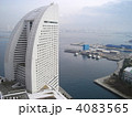 みなとみらい俯瞰(インターコンチネンタルホテル・新港埠頭方向)
