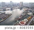 みなとみらい俯瞰(汽車道・横浜コスモワールド方向)