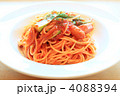 アスパラとソーセージのピリ辛パスタ