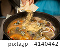 料理のパエリヤ