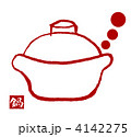 墨絵　なべ（鍋　印風）.n
