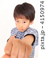 挑むイメージ　男の子