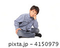 考えるイメージ　男の子