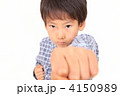 挑むイメージ　男の子