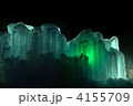 樹氷ライトアップ