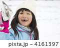 雪遊び