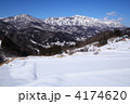 鬼無里地区からの戸隠連峰