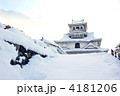 長浜城雪景色