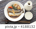 いわしの生姜煮と熱燗徳利
