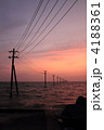 海と電柱