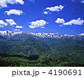 新緑の朝日連峰