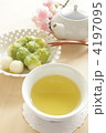日本茶とずんだ餅