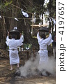 大分県竹田市　荻神社　ゆたて神楽