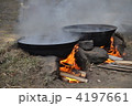 大分県竹田市　荻神社　ゆたて神楽　釜