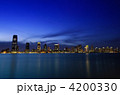 ハドソン川夕景