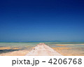 沖縄県石垣市竹富島　晴天の西桟橋絶景