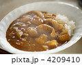 家庭のアツアツカレーライス