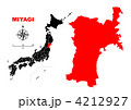 宮城県-地図