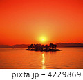 宍道湖の夕暮れ（島根県　松江市）