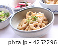 青ノリをのせたレンコンのキンピラ