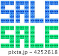 ブロックで文字