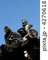 常寂光寺の鬼瓦