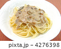 ポルチーニ茸のクリームソースパスタ