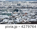 彦根雪景色