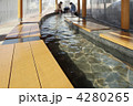 湯田中温泉の足湯