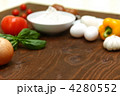 合成用背景(ピザ用食材)