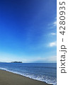 海と青空と江ノ島