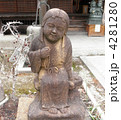萬嶽寺　石像