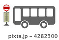 バス停とバス