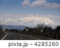 東北道と岩手山