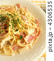 きのことベーコンのクリームパスタ