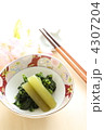 春の味覚のフキと菜の花