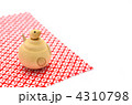 蛇　巳　木製　千代紙バック