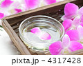 オイルに花びら