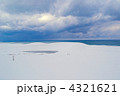 雪の鳥取砂丘