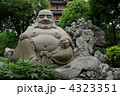  蘇州のシンボル「北塔」、前庭の布袋像