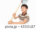 虫捕り男の子