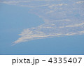飛行機から見たえりも岬