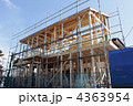 新築一戸建ての骨組み